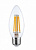 Лампа светодиодная LED SCL B60 5W/827 230V CL FIL E27 FS1 OSRAM (4058075212398)