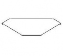 Крышка угла горизонтального 90° для лотка  50 (КУГ 90А5Н5)