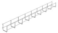 Лоток проволочный 70х50х3000х3,5мм OSTEC (ПЛМ-70.50)