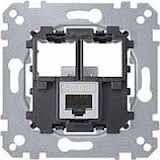 Merten SM&SD Механизм Розетка компьютерная RJ45 кат. 6 STP, 1 пост (MTN4576-0021)