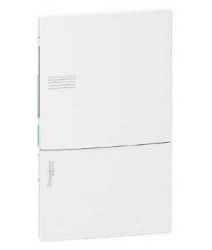 Бокс встраиваемый Schneider Electric Mini Pragma 4 модуля белая дверь с клеммниками (MIP22104)