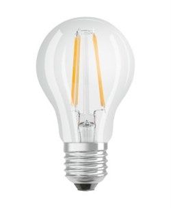 Лампа светодиодная LEDSCLA60 7W/827 230V FIL CL E27 FS1 OSRAM (4058075055315)