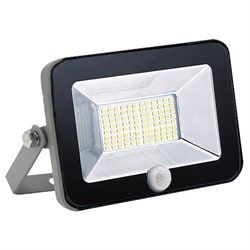 Прожектор светодиодный FL-LED Light-PAD SENSOR  50W Grey    4200К 4250Лм (608611)