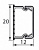  Кабель-канал 20x12 Metra (638192)
