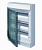 Настенный бокс Mistral65 ABB ЩРн-п 54М прозрачная дверь с клеммами (1SLM006501A1208)