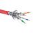 Кабель CAT 5е, S/FTP, нг(А)-FRHF, бухта 305м, красный  RN5ESFA04RD  DKC