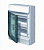 Настенный бокс Mistral65 ABB ЩРн-п 24М прозрачная дверь с клеммами (1SLM006502A1204)